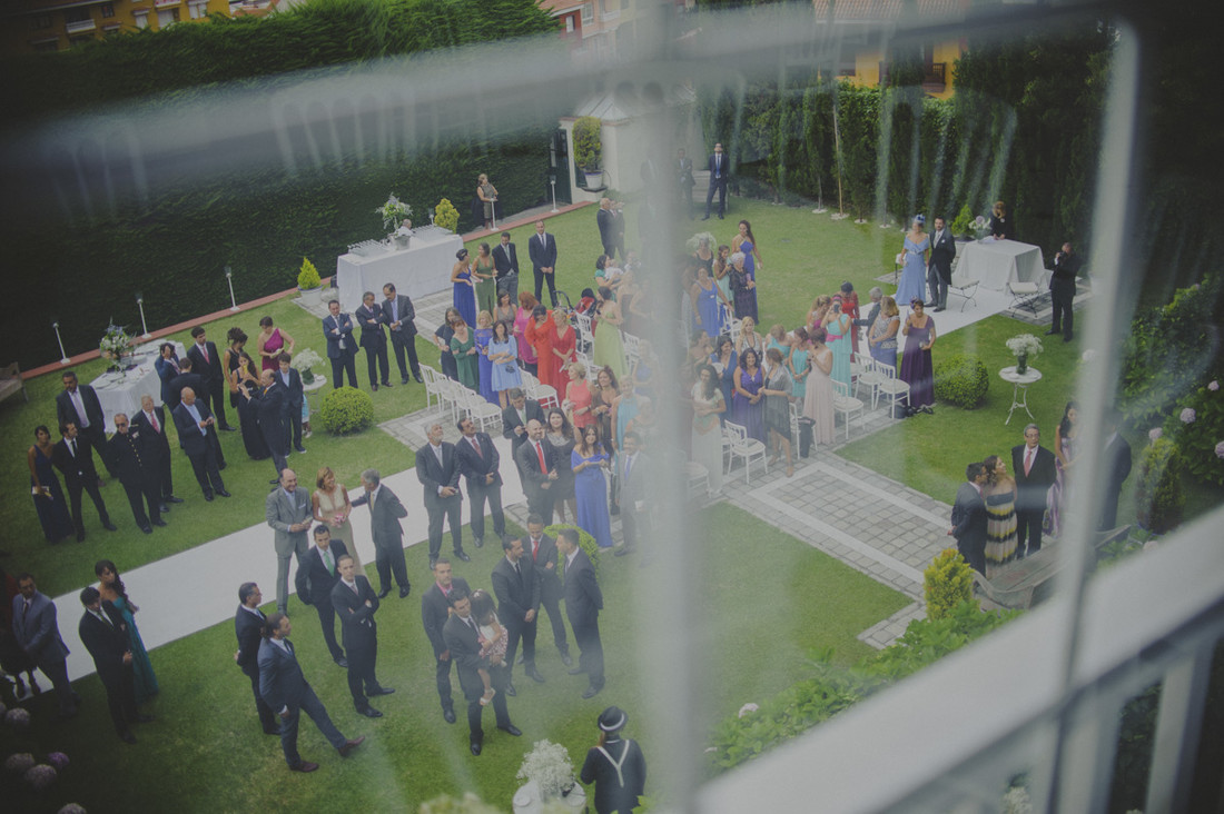 ceremonia en los jardines de franchy